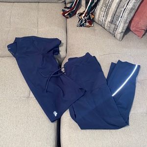 Navy Jaanuu Scrub Set